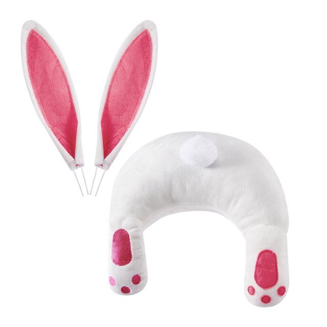 Opperiaya Easter Rabbit Outdoor Decoration, Yard Animal Shape Pathway Marker Garden Outdoor Indoor Party Garden Signs