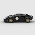 thumbnail image 3 of Ford GT40 Black Racing Car City Speed Champions Sports Model Building compatible with LEGO Blocks - 266 Pieces, 3 of 5