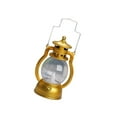 thumbnail image 2 of tredstone Lantern LED Oil Lamp Table Porch Cabin Winery Light Golden, 2 of 8