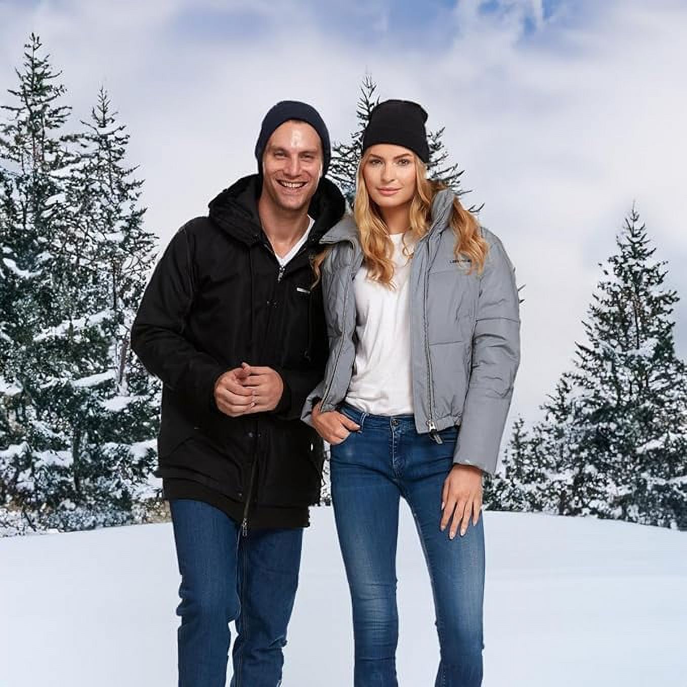 60 Pack of Yacht & Smith Wholesale Beanies, Bulk Thermal Winter Hat for Men's, Women's and Kids