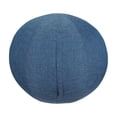thumbnail image 1 of Exercise Ball Cover,Yoga Ball Cover Balance Birthing Ball Cover,Antislip Exercise Ball Cover with Handle,Pilates Sitting Balls Chair Covers Protector Wrap,Exercise Ball Protect Cover Blue 55cm, 1 of 8