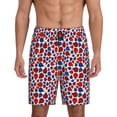 thumbnail image 3 of Lsque Ladybugs Mens Sleep Pajama Shorts,Short Pajama Pants, Cotton Ultra-Soft Knit-XX-Large, 3 of 9