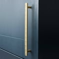 thumbnail image 4 of Goo-Ki 7.6''(192 mm) Hole Centers Luxurious & Sturdy Zinc Alloy Cabinet Handls,Polished Gold Cabinet Pulls for Kitchen,Drawer,Cupboard & Wardrobe,6 Pack, 4 of 7