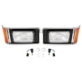 thumbnail image 5 of KOJEM Projector Headlight Compatible with 1990-2017 Mack CH613 SFA Hood Truck Headlamp Front Lamp Clear And Amber Lens, 5 of 8