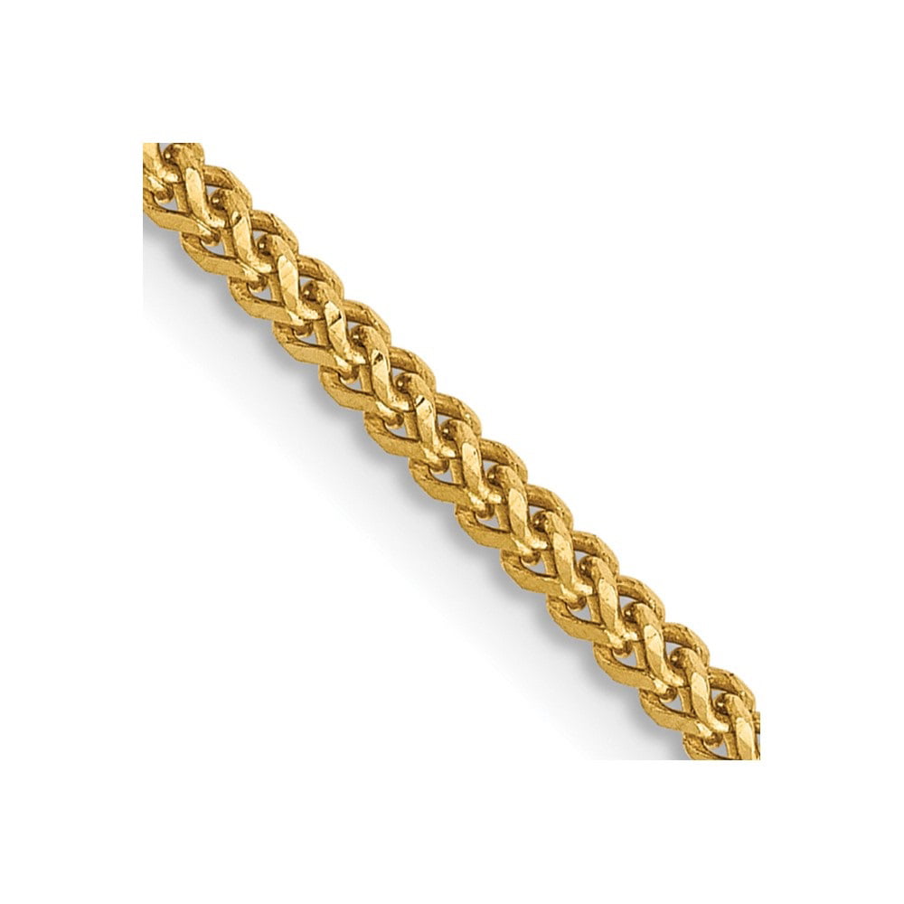 Solid 14K Gold .42 mm Carded Curb Chain