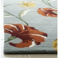 thumbnail image 6 of SAFAVIEH Soho Noah Floral Wool Area Rug, Blue/Multi, 2' x 3', 6 of 8