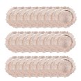 thumbnail image 5 of Miumaeov 12.6" Charger Plates Set of 24 Round Plastic Reef Plate Chargers for Dinner Plates Wedding Decor Party Rose Gold, 5 of 13