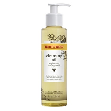 Burts Bees Cleansing Oil With Coconut & Argan Oils 6oz (Pack of 3)