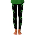 thumbnail image 4 of Tiijoy Girls St. Patrick's Day Athletic Leggings Soft Stretch Tights Pants, Sizes 1-12, 4 of 4