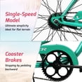 thumbnail image 3 of 26-Inch Step-Through Cruiser Bike, Tracer ACE, Green, Coaster Brake, 3 of 6