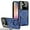 Blue, variant on Case for Galaxy S24 FE,Military [Built-in Kickstand] Magnetic Metal Ring Dual-Layer Heavy Duty Car Holder Shockproof Camera Lens Protection Phone Case for Samsung Galaxy S24 FE 5G,2024 (Black)