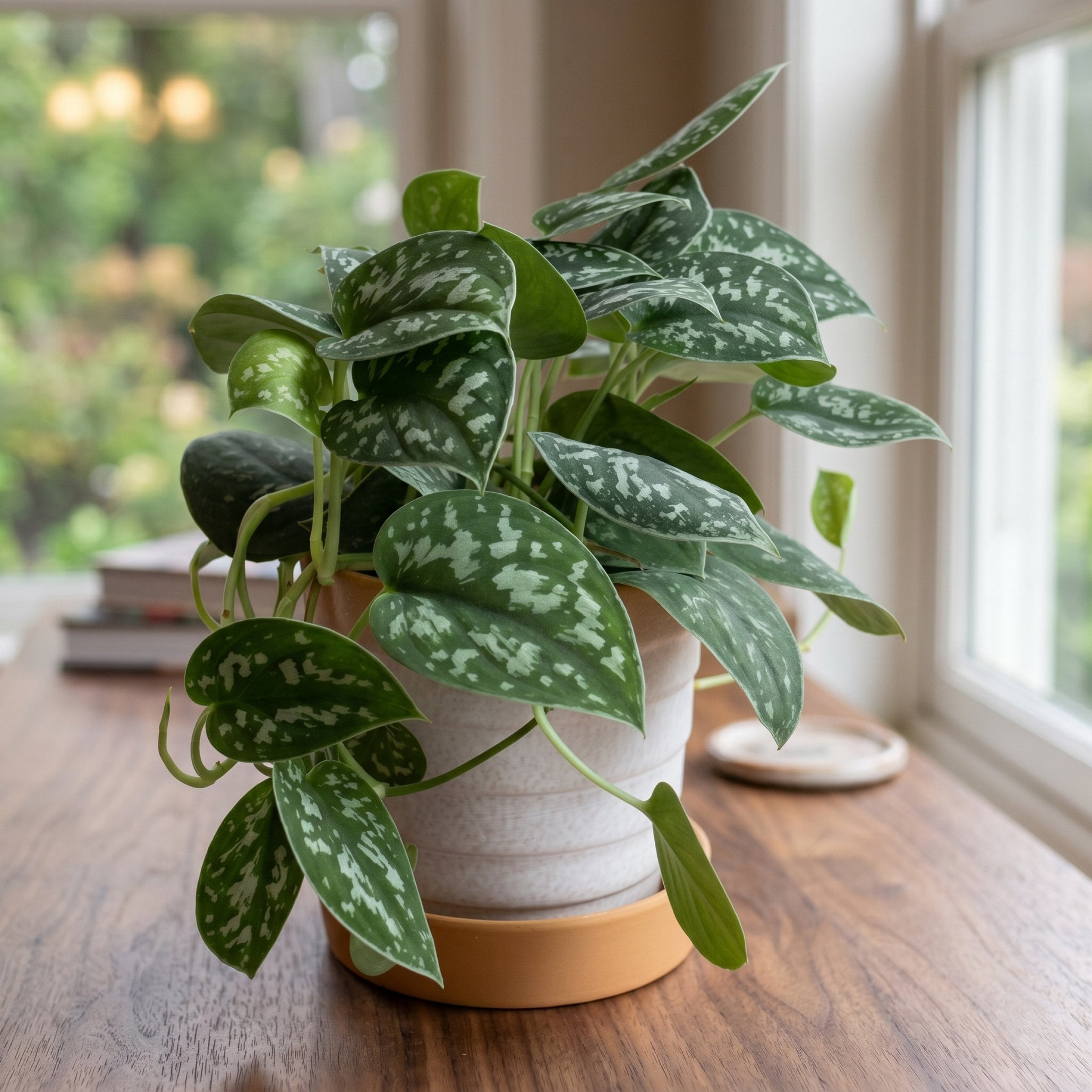 National Plant Network 5.5 in. Pothos Silvery Ann