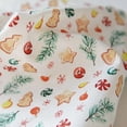 thumbnail image 4 of Christmas Decoration Fabric Pure Cotton Snowflake Elk Santa for Sewing Christmas Costumes Gift by Half Meter, 4 of 4