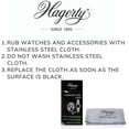thumbnail image 6 of Hagerty Stainless Steel Cleaning Cloth for Watches, Jewelery 100 % cotton, 6 of 8