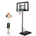 thumbnail image 1 of Costway Portable Basketball Hoop Stand Adjustable Height W/Shatterproof Backboard Wheels, 1 of 10
