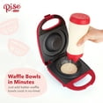 Rise By Dash Mini Waffle Bowl Maker for Ice Cream, Other Sweet Desserts
