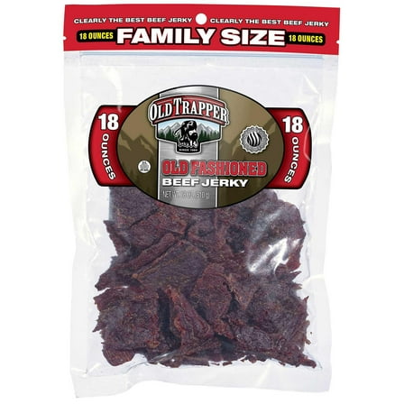 Old Trapper Old Fashioned Beef Jerky, 18 Oz