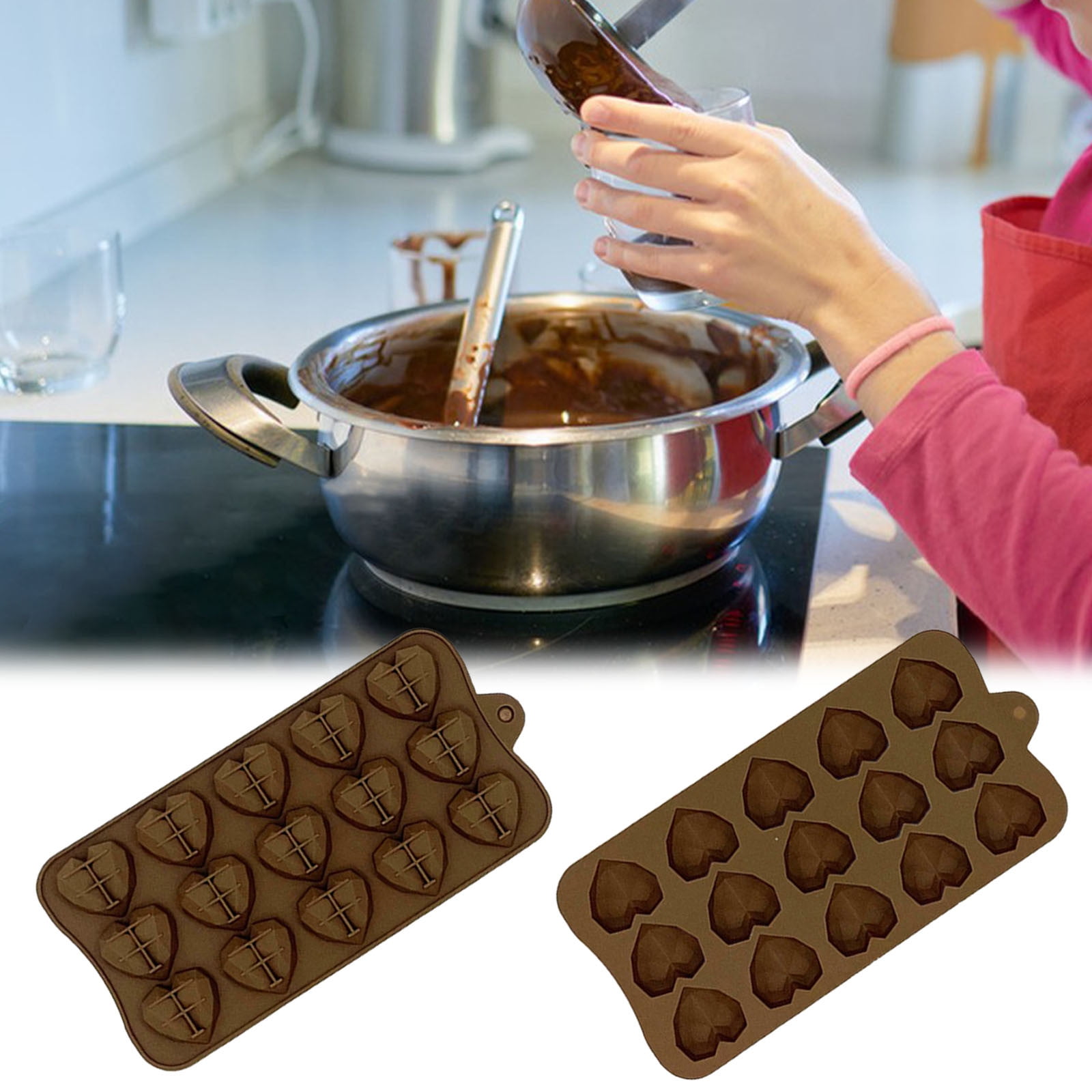 Molde Silicona Mini Barras De Chocolate - Mundo Cakes