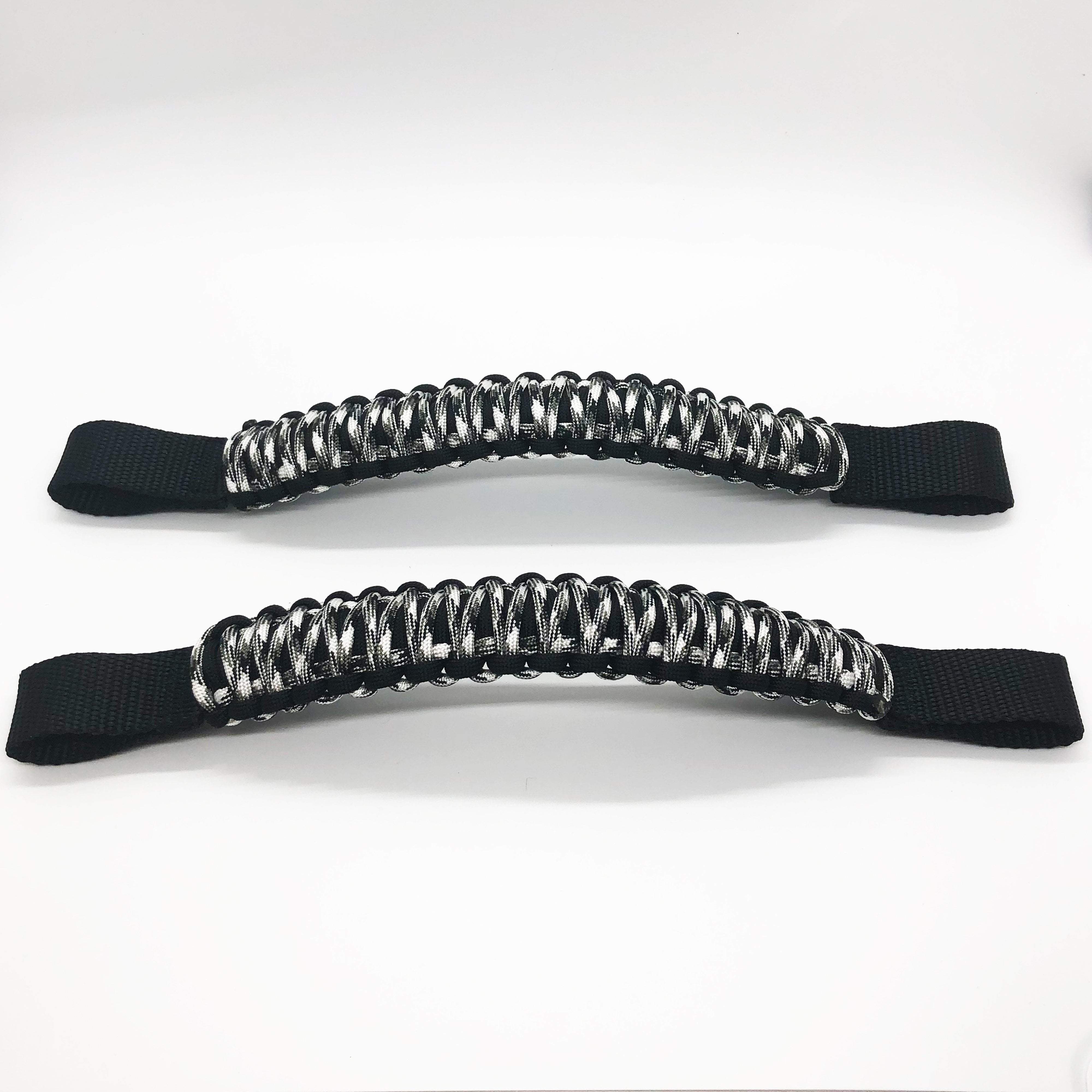 Paracord Grab Handles for Headrests for Jeep Wrangler JK, JKU, JL, JLU