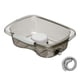 thumbnail image 4 of Lavabo portátil para lavar el cabello para uso doméstico gris, 4 of 9