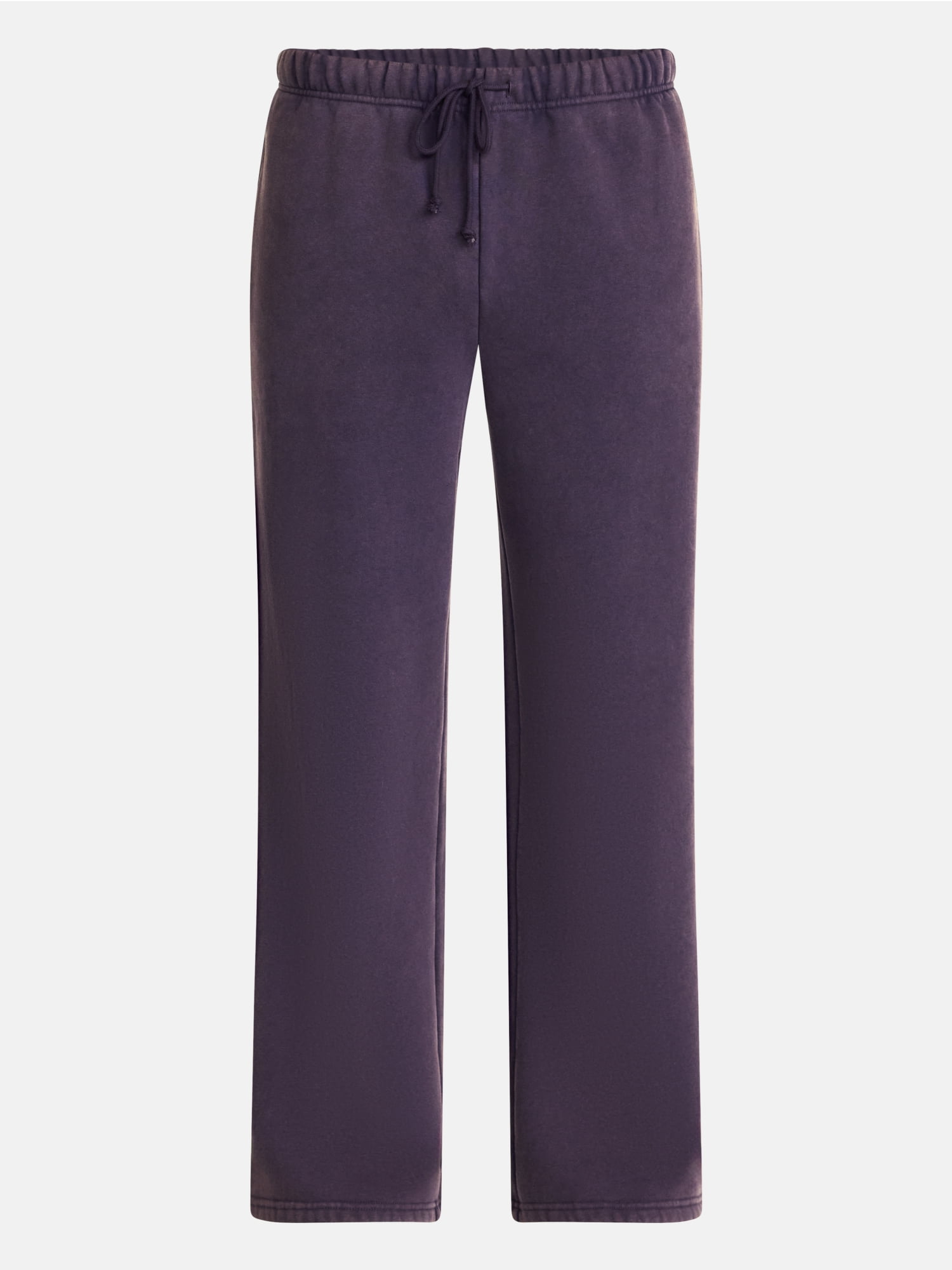 No Boundaries Heavyweight Fleece Open Hem Sweatpants, 30'' Inseam, Men's XS-3XL