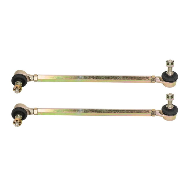 Unión De Bola De Barra De Acoplamiento Delantera, Barra De Acoplamiento De Unión De Bola Resistente Dorada, Fácil De Instalar, 2 Piezas Para Moto De Cross