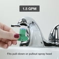 thumbnail image 6 of Danco 12070 Water Saving 1.2 GPM Tiny Hidden Faucet Aerator Plastic Insert (2-pack), 6 of 8