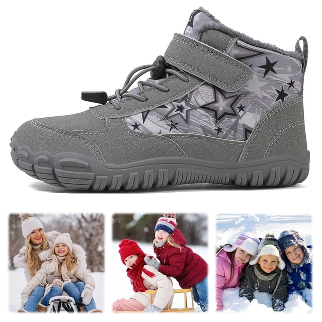 Botas Tobillo para Botines Con Forro Cálido Nieve Invierno Al Aire Libre