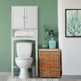 thumbnail image 2 of Teamson Home Louis Wooden Space Saver Shutter Style Doors White ELG-672, 2 of 8