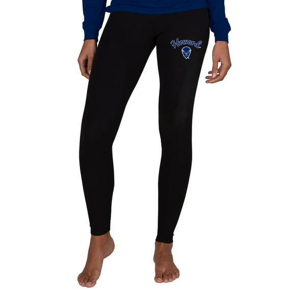 Women's Concepts Sport Black Howard Bison Fraction Leggings