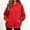 Red, variant on Njagoc3 Womens Oversized Hoodies Fleece Sweatshirts Long Sleeve Sweaters Pullover Fall Clothes with Pocket