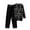 Black-02, variant on STETMN Women's Sweatsuits 2 Piece Outfits Long Sleeve Pullover and Baggy Sweatpants Warm Loungewear