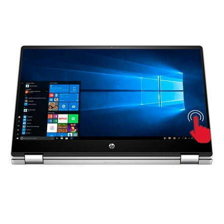 HP Pavilion x360 Convertible 15-dq1052nr 15.6" 2-in-1 Laptop Computer - Silver Intel Core i5-10210U Processor 1.6GHz; 8GB DDR4-2666 RAM; 512GB Solid State Drive; Intel UHD Graphics