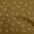 thumbnail image 1 of oneOone Cotton Poplin Brown Fabric Horse Sewing Craft Projects Fabric Prints By Yard 56 Inch Wide, 1 of 5