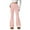 Light Pink, variant on Women's Fleece Lined Winter Pants, Thermal High Waist Flare Leggings, Warm Soft Lounge Pants with Pockets, Cozy High Waisted Trousers, Casual Winter Wear Orange L