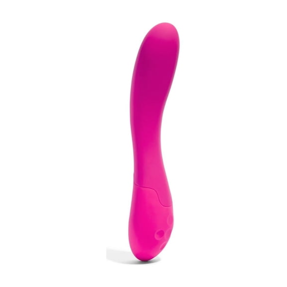 Platanomelón - Vibrador Vaginal Efecto Calor con 3 Intensidades y 7 Modos de Vibración, Recargable - Lu Fucsia