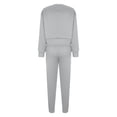thumbnail image 7 of Women's 2 Piece Tracksuit Long Sleeve Crop Crewneck Sweatshirt Cinched Sweatpants Lounge Set Sweatsuits Fall Outfits (M, Gray), 7 of 7