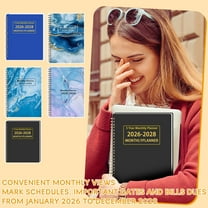 LQPWZU 2026-2028 Planner, 3 Year Monthly Planner, 5.9" x 8.5",36 Monthly Calendar, Jan.2026 - Dec.2028