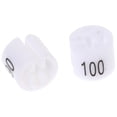 thumbnail image 4 of Miangastore Plastic Hanger Tags Black 100Pack 1In, 4 of 8