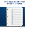 thumbnail image 5 of Avery Extra-Wide Dividers, 26 Tabs, Ready Index (11166), 5 of 9