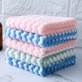 thumbnail image 5 of Reheyre 10Pcs Microfiber Cleaning Dust Cloth Home Kitchen Dish Car Washing Rag Towel, 5 of 8