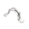 thumbnail image 4 of 25mm Rígidas Tubería Correas, 2 Agujero U-Forma Carbono Acero Galvanizado Soporte Tubo Clips para Agua Tubo Tubería 2uds, 4 of 5