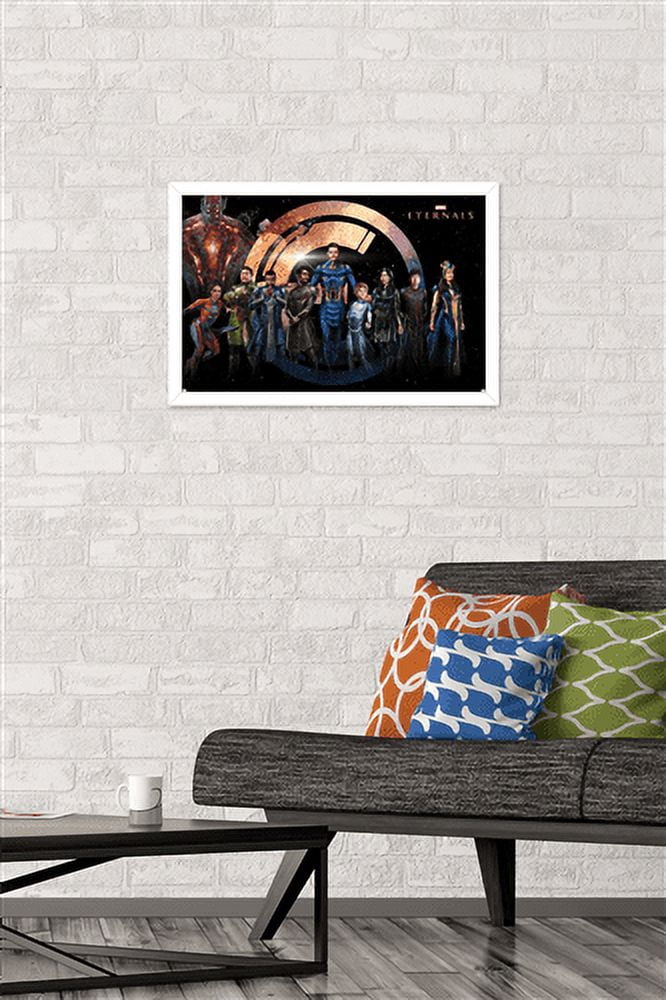 Marvel Cinematic Universe Eternals - Group Wall Poster, 14.725" x 22.375", Framed