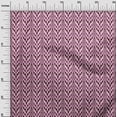 thumbnail image 2 of oneOone Cotton Poplin Fabric Zig Zag Flame Stitch Print Sewing Fabric BTY 42 Inch Wide, 2 of 4