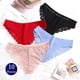 thumbnail image 2 of TrowBridge-Conjunto de bragas de 10 piezas para mujer, ropa interior femenina de encaje dulce, lencería Sexy ahuecada, calzoncillos de satén de seda suave, calzoncillos acogedores, 2 of 4