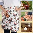 thumbnail image 3 of EUDIDV Aprons for Women With Pockets Fashion Collecting Apron Pockets Holds Chicken Farm Home Apron plus Size Pinafore Apron Pinafore Aprons for Women, 3 of 3