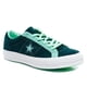 thumbnail image 5 of Converse One Star Green WWhite Splicing Bag con soporte sexual Zapatillas de tabla de caña baja unisex, color verde, 5 of 5