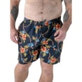 thumbnail image 3 of Duke Mens Dawson D555 Hawaiian Kingsize Swim Shorts, 3 of 5