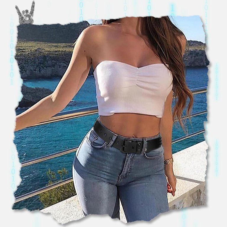トップス Melt the lady swirl belt tops swirl belt tops Melt the lady トップス