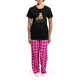 thumbnail image 4 of CafePress - Tater Time Women's Dark Pajamas - Women's Short Sleeve Print T-Shirt and Pants Dark Cotton Pajama Set, 4 of 7